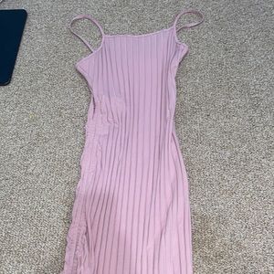 Pink dress good material
